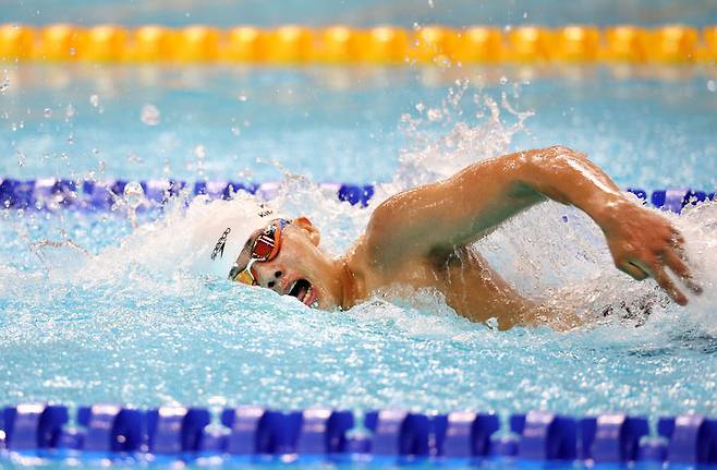 [서울=뉴시스]수영 김재훈. (사진=대한장애인체육회 제공)