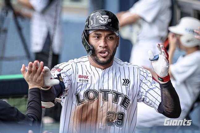 빅터 레이예스. /사진=롯데 자이언츠 제공