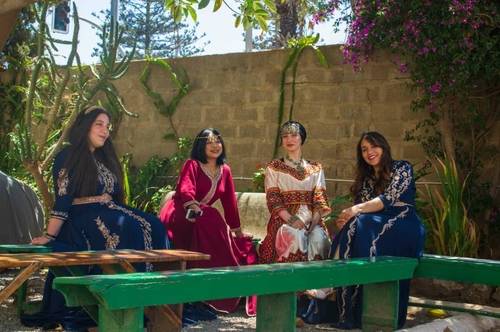 알제리 시절 유슬아 씨(맨 왼쪽) [유슬아 제공. 재판매 및 DB 금지]