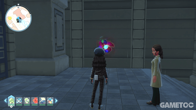 멜탄 포획 후 생성되는 포탈을 타면 (사진=최은상 기자)