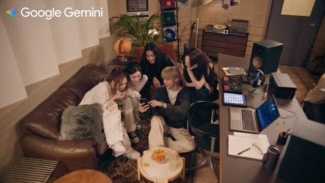 구글이 K-팝 혼성그룹 '올데이 프로젝트'와 협업한 '올데이 어시스턴트, 제미나이' 캠페인 영상 (사진=구글)