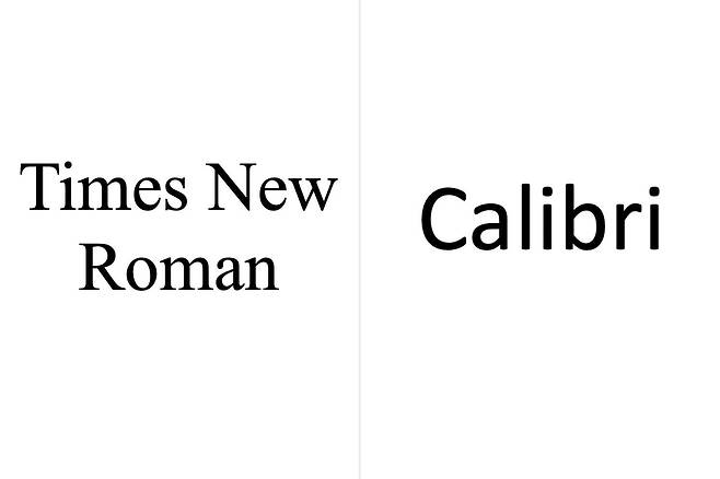 루비오 미 국무장관은 글자 획에 삐침(serif)이 있는 타임스 뉴 로먼 글꼴이 공식 문서에 "전문성과 품위를 더한다"며, 모든 문서에서 세리프체인 타임스 뉴 로먼을 다시 채택하라고 지시했다.