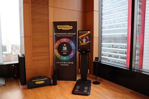 신체 및 인지 상태에 대한 평가를 제공하는 AI 기반 측정 장비 ‘테크노짐 체크업’