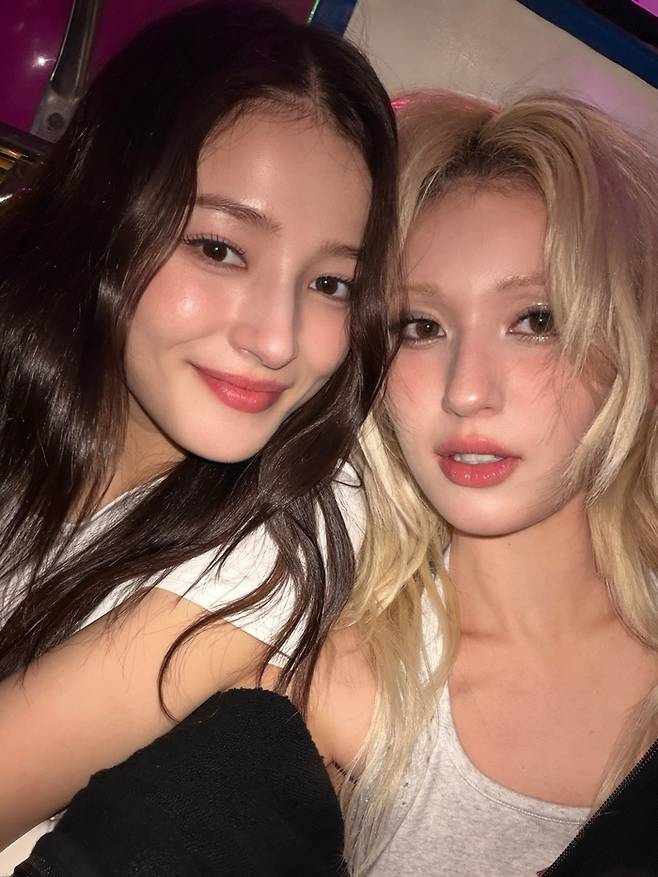 낸시(왼쪽)와 전소미, 사진 | 전소미 SNS