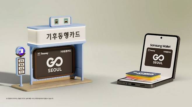 삼성전자는 갤럭시 스마트폰 사용자들의 대중교통 이용 편의성을 높이기 위해 '삼성 월렛 교통카드'에 '기후동행카드' 서비스를 새로 추가했다고 12일 밝혔다. 삼성전자 제공