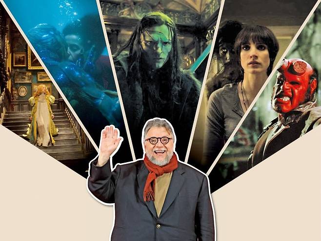 왼쪽부터 (1) 영화 ‘크림슨 피크’의 한 장면. 
(2) 영화 ‘셰이프 오브 워터: 사랑의 모양’의 한 장면. 
(3) 영화 ‘프랑켄슈타인’의 한 장면.
(4) 영화 ‘마마’의 한 장면. 
(5) 영화 ‘헬보이’의 한 장면. /ⓒIMDb·넷플릭스 제공