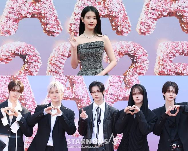 아이유, 투어스 /사진=스타뉴스