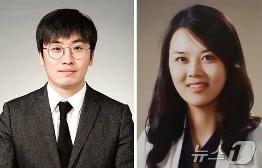 교육부와 한국대학교육협의회가 주관한 2025년 대입 진로진학지도 우수사례 공모전에서 류진표 조대여고 교사(왼쪽)가 대상을 받았다. 오른쪽은 최우수상을 받은 박선영 광주동신고 교사.(광주교육청 제공. 재배포 및 DB 금지)