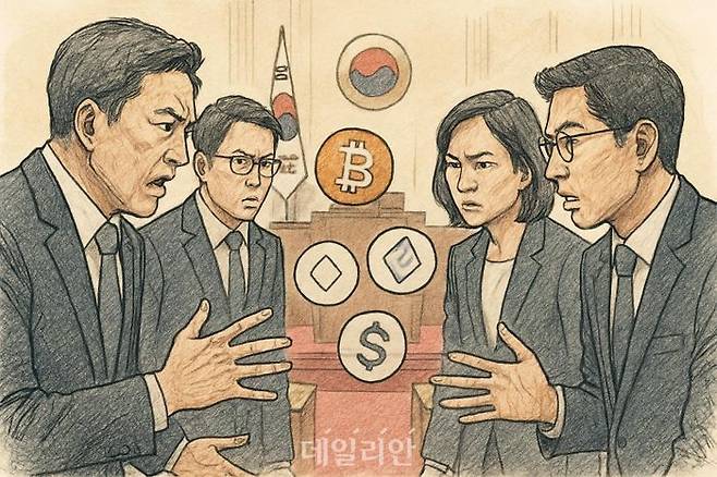 12일 금융권에 따르면, 당초 10월 말 제출을 목표로 했던 정부안은 11월, 12월로 계속 미뤄졌고, 현재로선 연내 발의가 사실상 어려워진 상황이다. ⓒ데일리안 AI 삽화 이미지