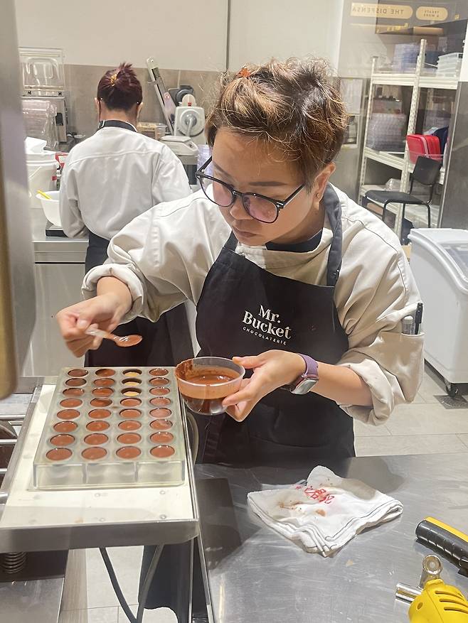 Mr. Bucket Chocolaterie (Hong Yoo/The Korea Herald)