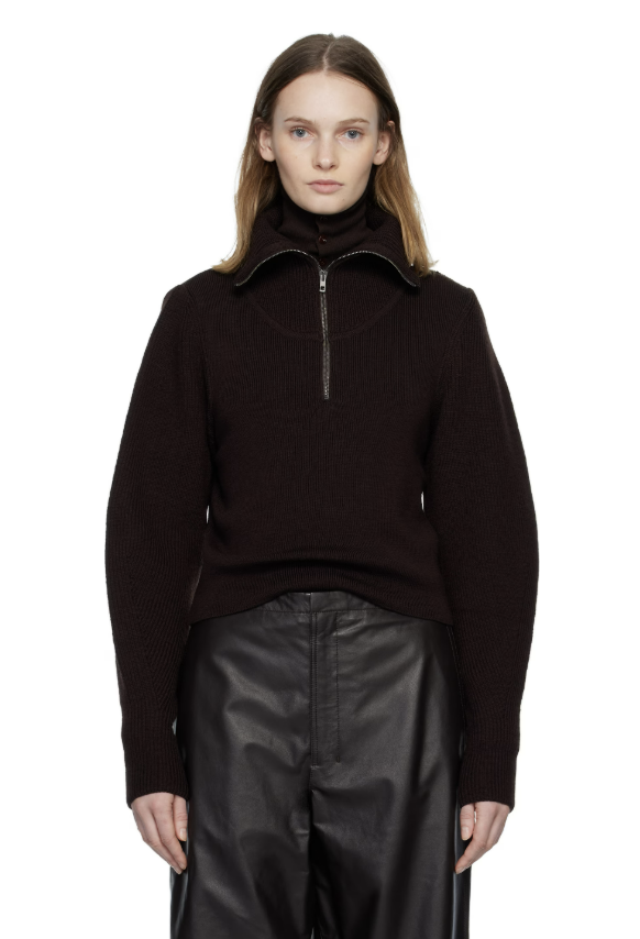 Lemaire's cropped quarter zip (Lemaire)