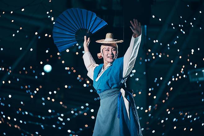 A scene from "Madangnori Hong Gildong" (National Theater of Korea)