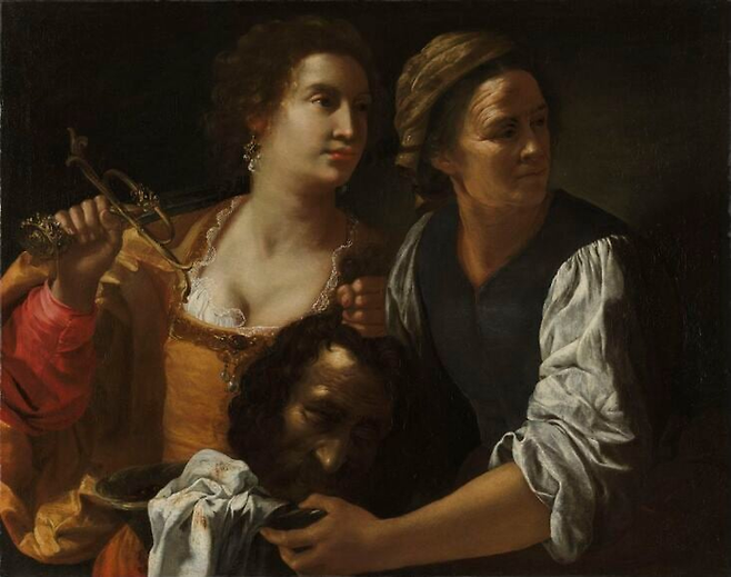 Artemisia Gentileschi [Judith and her Maidservant with the Head of Holofernes], 1639/1640 ©Nasjonal Museet