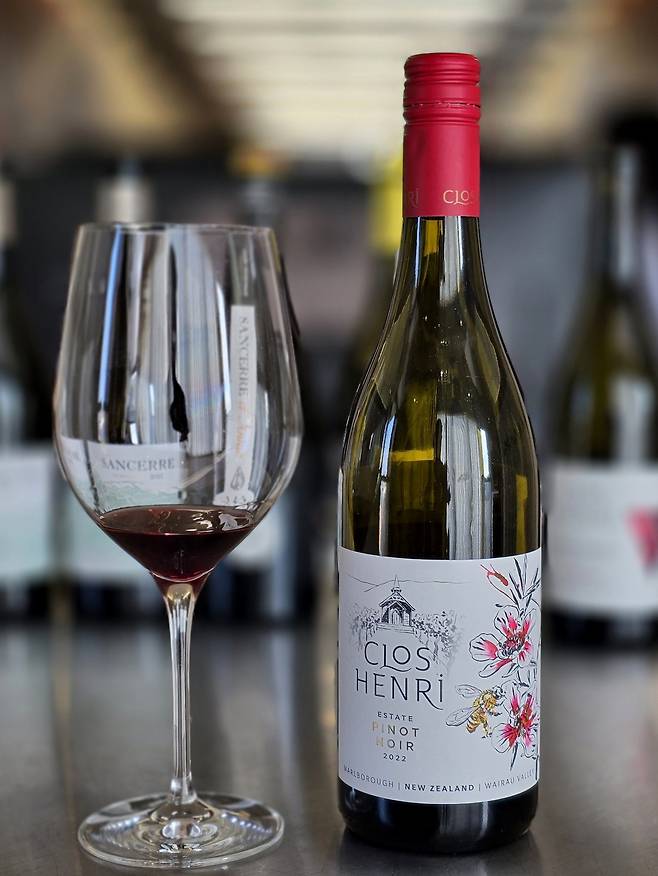 끌로 앙리 이스테이트 피노 누아. 최현태 기자