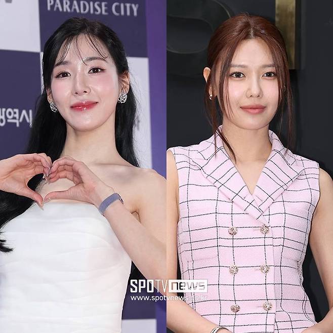 ▲ 티파니(왼쪽), 수영. ⓒ곽혜미 기자