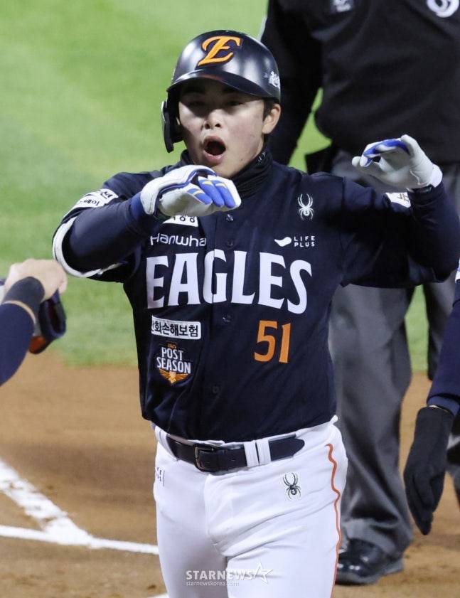 한화 문현빈. /사진=김진경 대기자