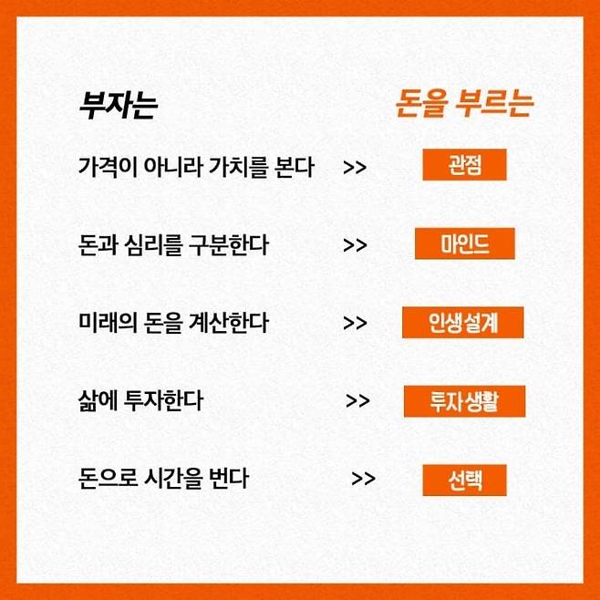 그들은 왜 돈을 쓸수록 부자가 되는가