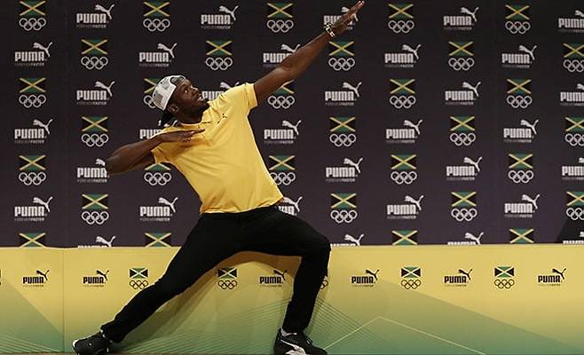 우사인 볼트는 푸마와 커리어 내내 파트너십을 유지했다. /AFP연합뉴스