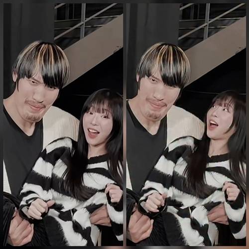 이종격투기 선수 최홍만과 먹방 유튜버 쯔양의 조합이 현실이 됐다. 사진=SNS