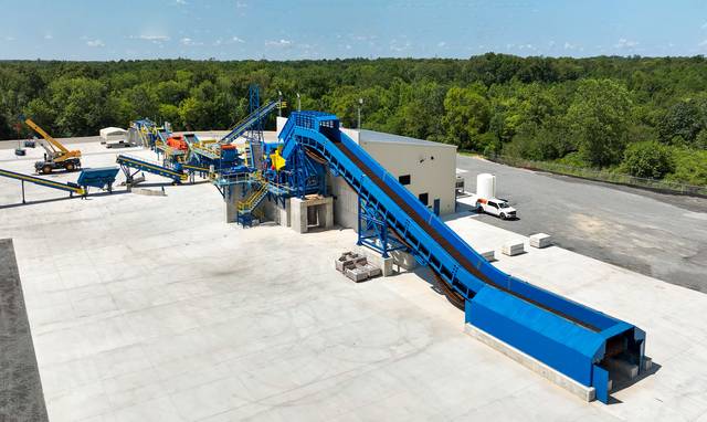 이탈리아 기업 다니엘리 센트로 리사이클링이 제공한 철스크랩 가공 설비 ‘슈레더’ 설비 사진. 현대제철 제공