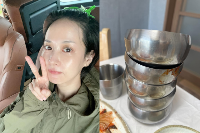 조여정이 일상 사진 속 변함없는 동안 미모를 공개했다. / 조여정 인스타그램