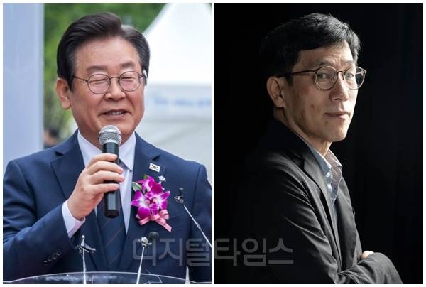 이재명 대통령(왼쪽)과 진중권 동양대 교수. [디지털타임스 DB]