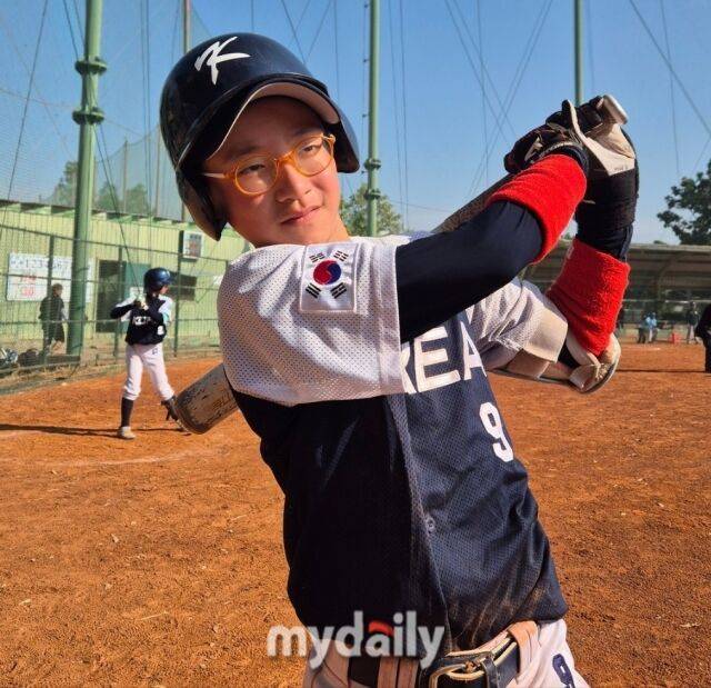 대한유소년야구연맹 20기 대표팀 서라온(도봉구유소년야구단)./가오슝(대만)=노찬혁 기자