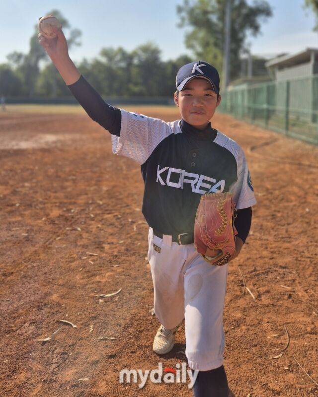 대한유소년야구연맹 20기 대표팀 강태우(도봉구유소년야구단)./가오슝(대만)=노찬혁 기자