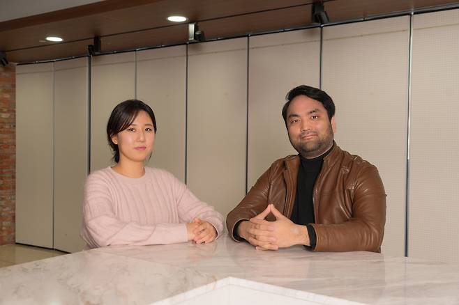 지휘자 권수정, 바리톤 박주성 부부 [마포아트센터 제공]