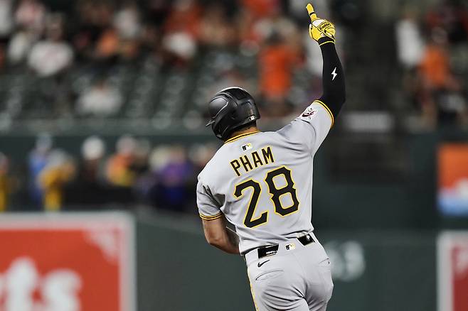 피츠버그 시절 토미 팸. AP연합뉴스