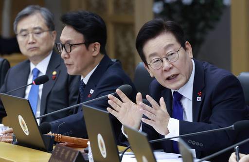 이재명 대통령이 16일 정부세종청사에서 열린 국무회의에서 발언하고 있다. /대통령실통신사진기자단