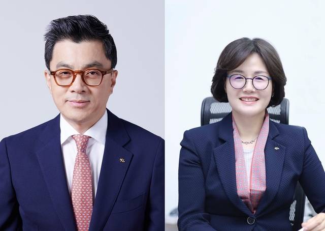 KB증권 IB부문과 KB저축은행 대표 후보로 강진두 현 KB증권 경영기획그룹장 부사장, 곽산업 현 KB국민은행 개인고객그룹대표 부행장이 추천 받았다. [KB금융그룹 제공]