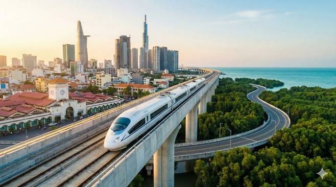 베트남 정부가 중요 철도 프로젝트 참여할 현지 기업·기관 선정을 위한 10개 기준을 제시했다. 베트남 재무부 제공