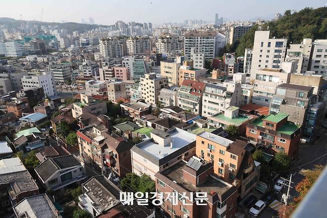 서울 서초구 방배동 한 재건축 구역 전경 [매경DB]