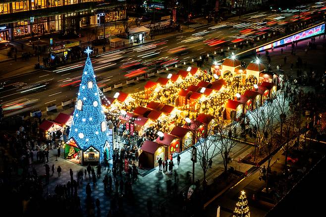 서울형 크리스마스마켓, ‘광화문 마켓’ 전경