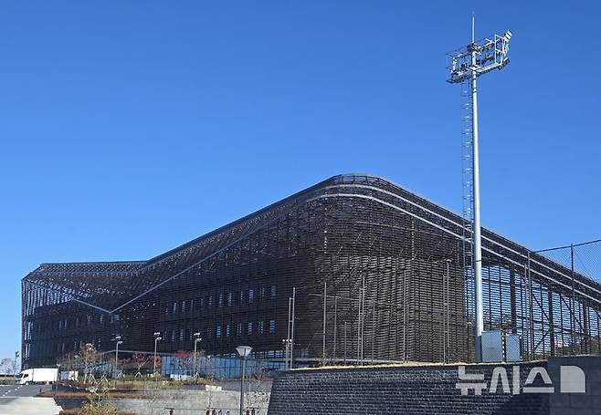 [천안=뉴시스] 하근수 기자= 대한민국 축구종합센터 메인 스타디움 전경. 2025.11.10. hatriker22@newsis.com