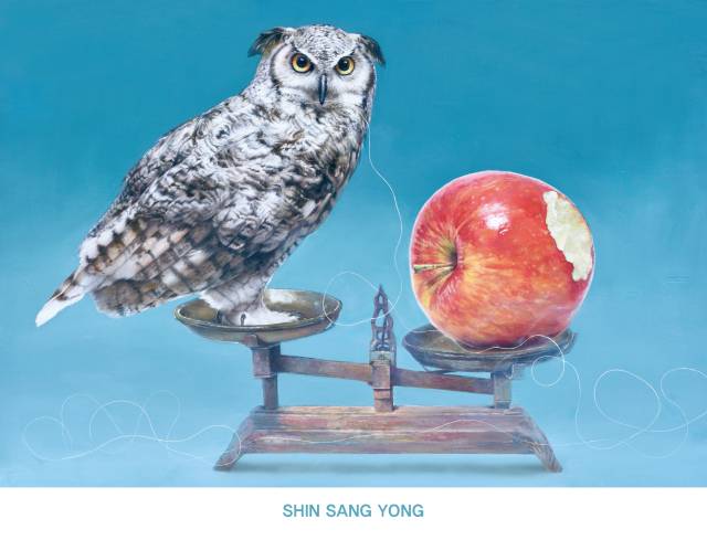 신상용 개인전 ‘소비사회의 재구성’ 리플렛. 작가 제공