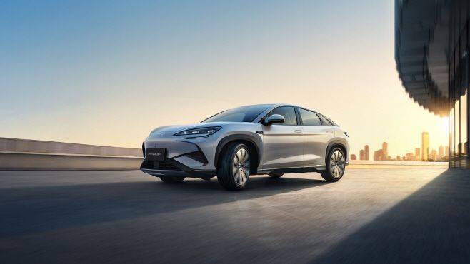 BYD의 중형 전기 SUV '씨라이언7' ⓒBYD코리아