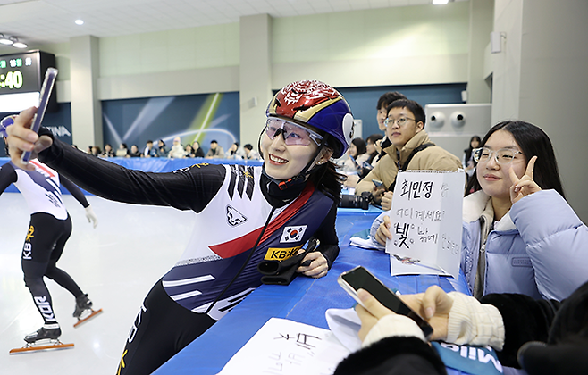 팬 초청 D-50 오픈 트레이닝. 사진=대한체육회