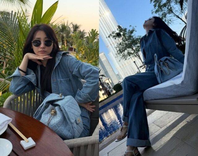 ** 돼지꿈 꾸고 로또 4등 박하선, 샤넬백 들고 두바이 럭셔리 여행!
**