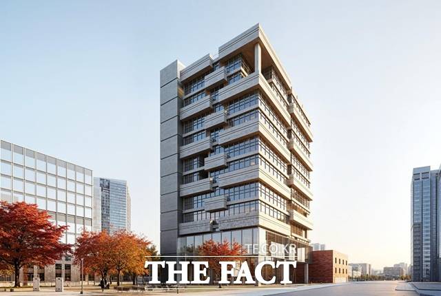 서울 중구(구청장 김길성)는 18일 인쇄 소상공인의 터전을 지키기 위해 중구 예관동 143번 일대에 공공임대산업 시설을 건립한다고 밝혔다.투시도-공공임대산업시설 신축설계./중구