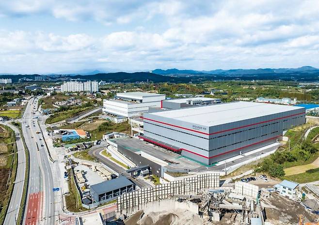 로지스포인트여주 전경. 코람코운용 제공.