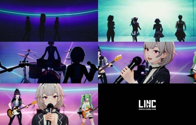 버추얼 걸그룹 링크/㈜엘브이넥서스