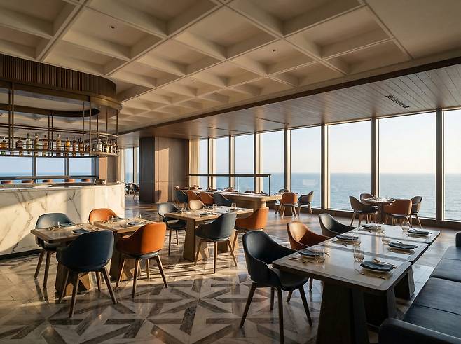 쉐라톤 제주 호텔 클럽라운지 조감도.