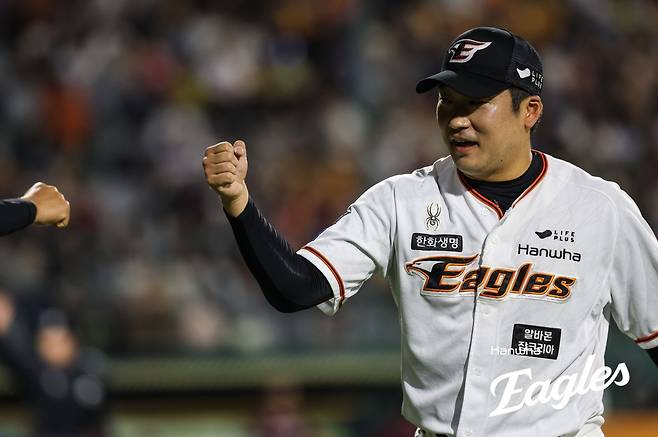 한화 이민우는 2026시즌 반등을 꿈꾼다. 그는 불펜 재구성이 필요한 한화에 활력을 불어넣을 전망이다. 사진제공|한화 이글스