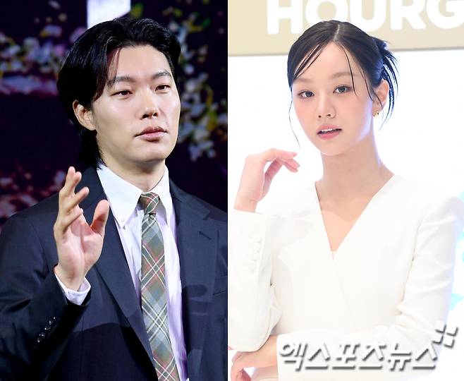 배우 류준열과 혜리. 엑스포츠뉴스 DB.