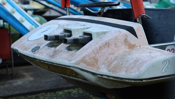 18일 광주 북구 패밀리랜드에서 노후화된 놀이기구로 시민들의 이용이 줄어든 모습이다. 판영석 인턴기자