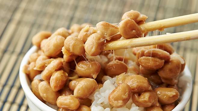 낫또는 비타민 K2가 매우 풍부한 발효식품이다｜출처: 클립아트코리아