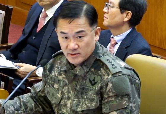 여인형 전 국군방첩사령관. 〈사진=헌법재판소〉