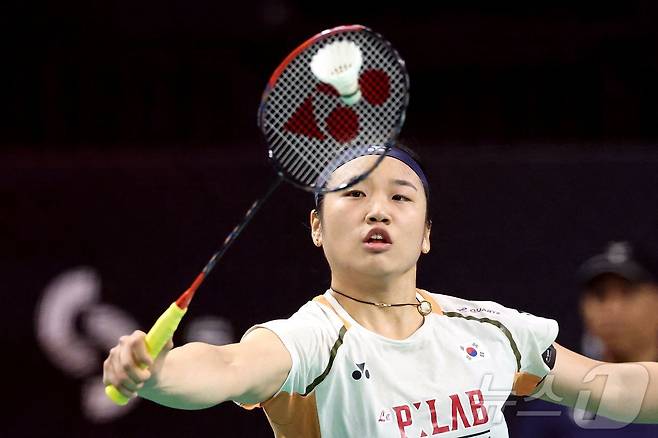 안세영. ⓒ AFP=뉴스1